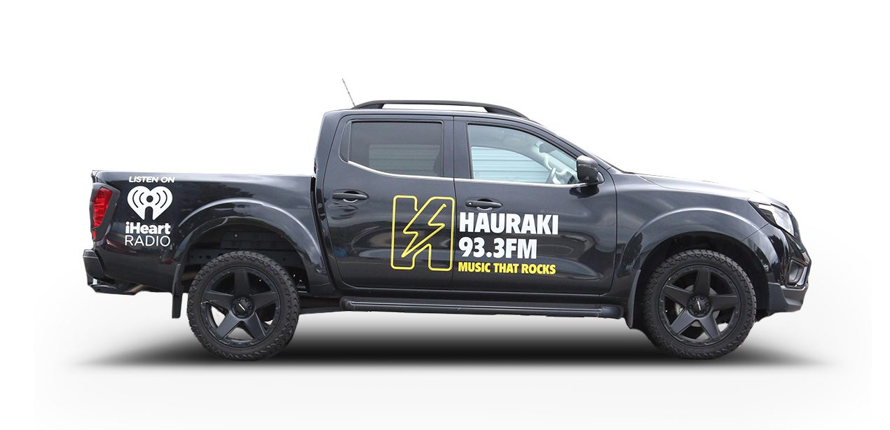 Ute signage for radio station